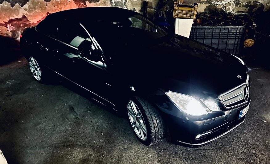 Mercedes-benz E 250 CDI Cabrio BlueEFFICIENCY Avantgarde