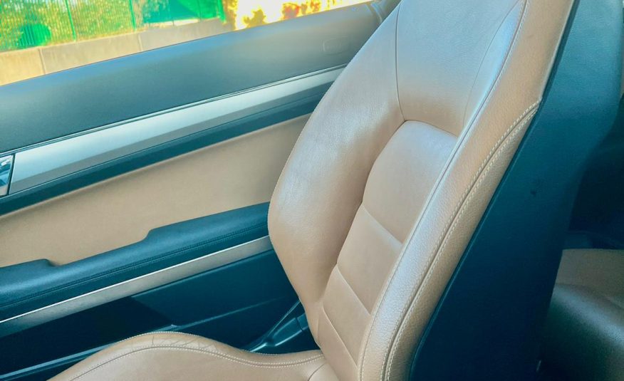 Mercedes-benz E 250 CDI Cabrio BlueEFFICIENCY Avantgarde
