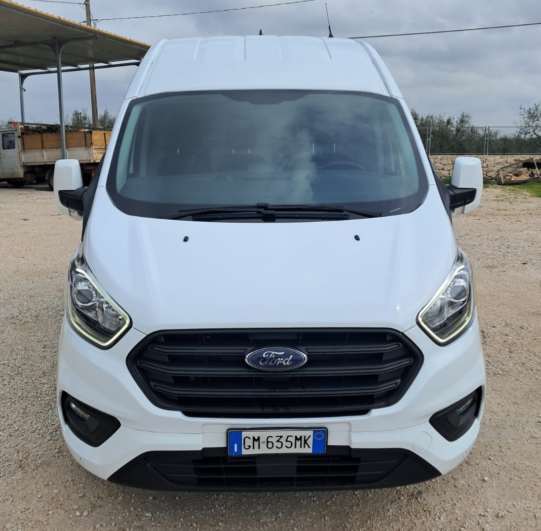 Ford Transit Custom 300 EcoBlue Hybrid 130PL Furgone Trend- coibentato con frigo – (Iva esposta)