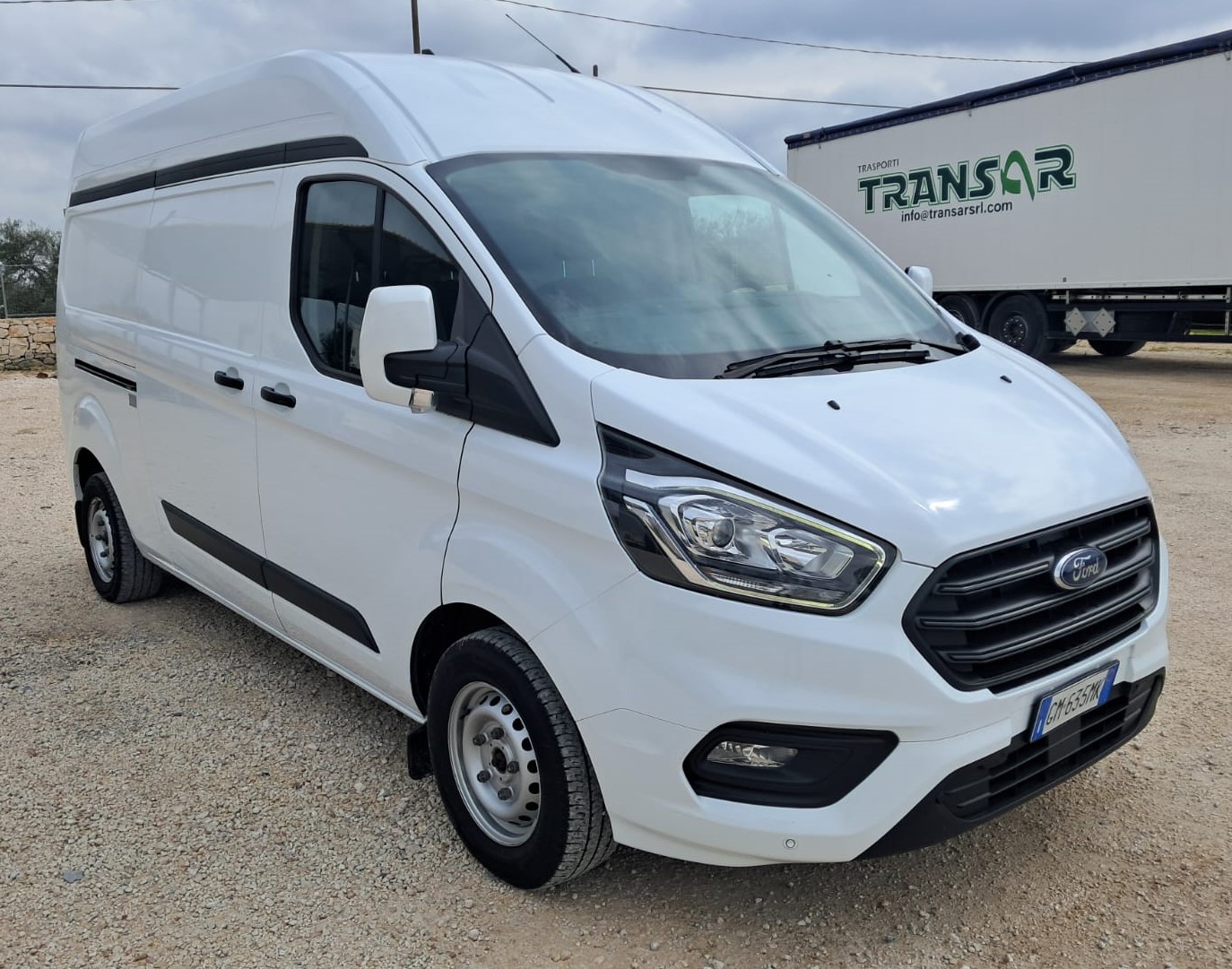 Ford Transit Custom 300 EcoBlue Hybrid 130PL Furgone Trend- coibentato con frigo – (Iva esposta)